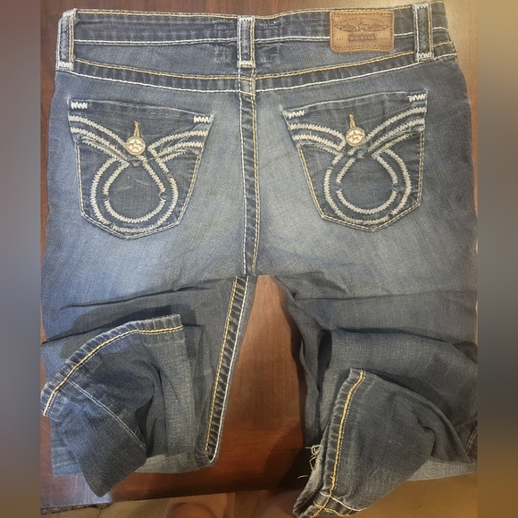 Women's Low Rise Big Star "Nina" Jeans - Picture 6 of 6